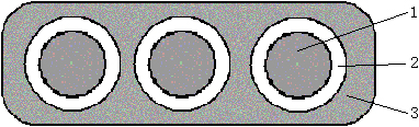 硅橡膠<a href=http://www.san-lv.com/ target=_blank class=infotextkey><a href='http://www.jctzdl.com/newslist.asp?classid=41'>扁平電纜</a></a>結構圖